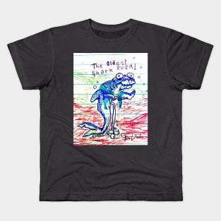 The Oldest Shark Ever Kids T-Shirt